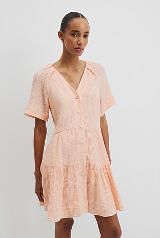 Tiered Mini Dress