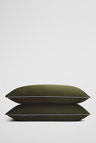Dita Organically Grown Cotton King Pillowcase Pair
