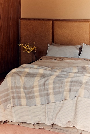 Skye Linen Queen Quilt Cover