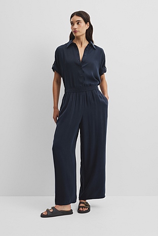Pull On Cupro Pant