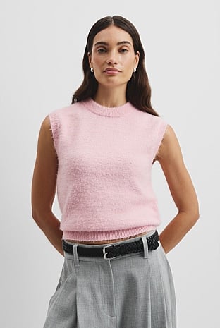 Fluffy Knit Tank