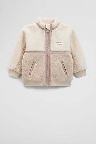 Sherpa Zip Through Jacket