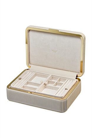 Bella Medium Jewellery Box Bone