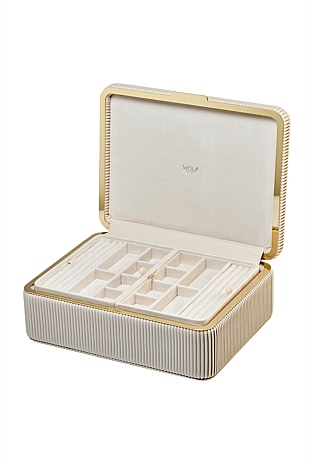Bella Large Jewellery Box Bone