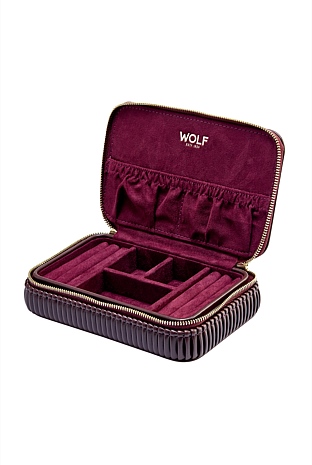 Bella Travel Zip Case Bordeaux