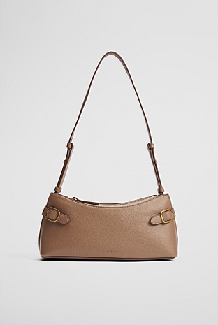 Buckle Detail Shoulder Bag
