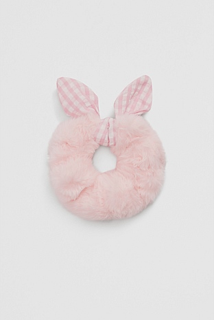 Faux Fur Scrunchie