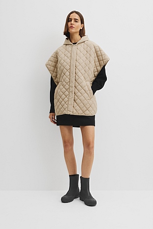 Quilted Poncho