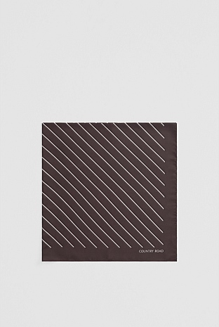 Silk Stripe Scarf