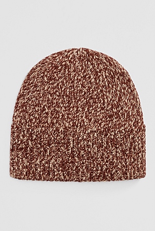Tweed Yarn Beanie