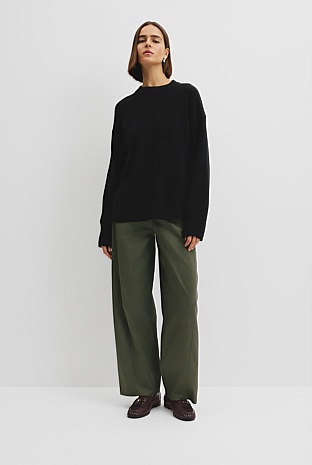 Merino Crew Neck Knit