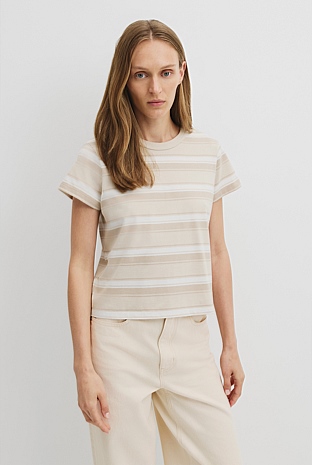 Australian Cotton Stripe Baby T-shirt