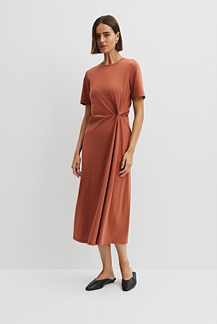 Twist Jersey Dress