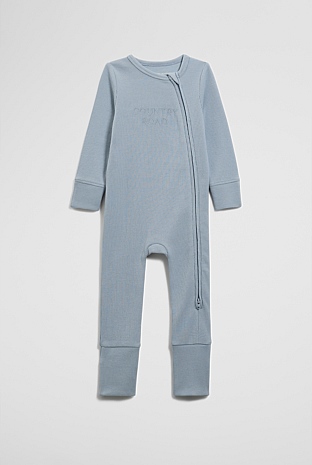 Organically Grown Cotton Waffle Jumpsuit