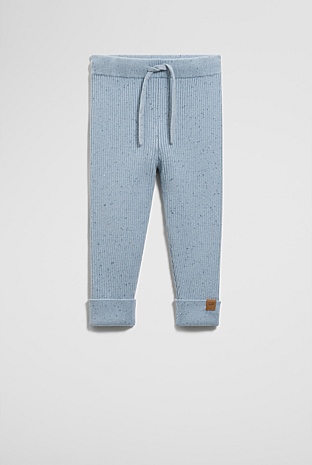 Organically Grown Cotton Rib Knit Legging