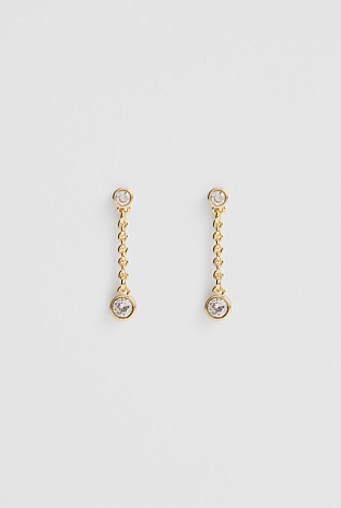 Crystal Drop Earring