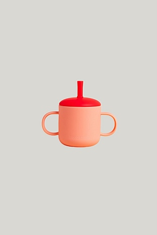 Fun Firsts Silicone Straw Cup