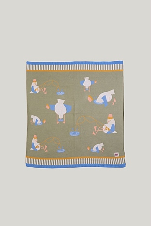 Cosy Baby Blanket - Gulls Gone Fishing