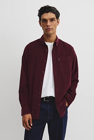 Regular Fit Corduroy Shirt