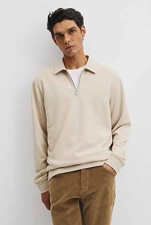 Australian Cotton Collar Neck Sweat