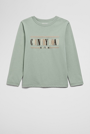 Australian Cotton Long Sleeve Heritage T-Shirt