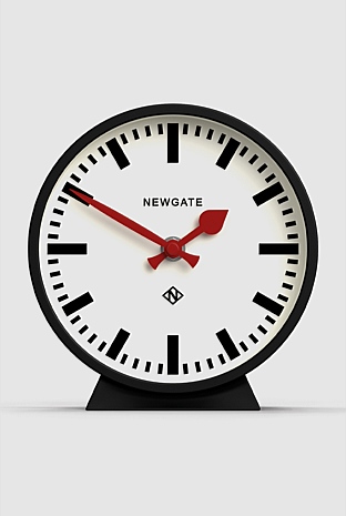 Railway Mantel Clock - Cave Black