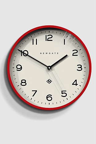 Number Three Echo Clock - Silicone Red