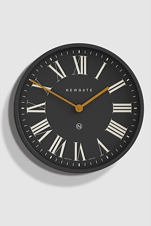 Mr Butler Wall Clock - Moonstone Grey Reverse Dial