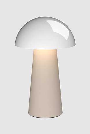 Bello Portable Rechargeable Lamp Ivory Sand