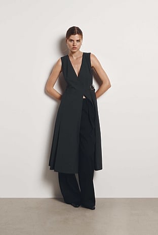 Wool Wrap Dress