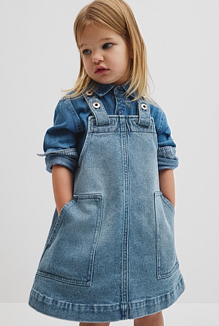 Denim Pinafore