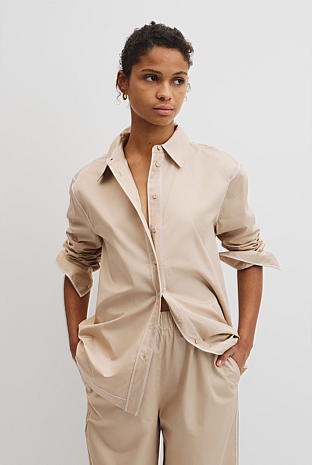 Contrast Stitch Shirt