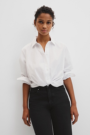 Twist Crop Shirt