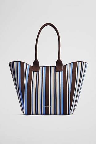 Stripe Knit Shopper