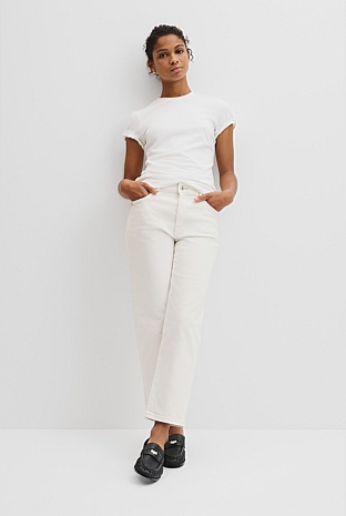 Classic Mid Rise Straight Jean