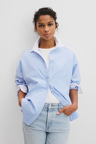 Dolman Striped Shirt