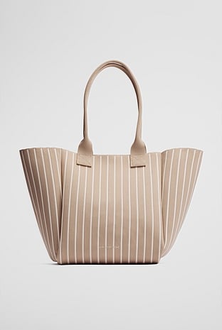 Stripe Knit Shopper