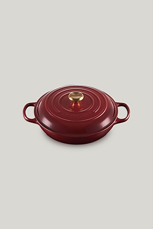 Signtature Cast Iron Shallow Casserole 30cm