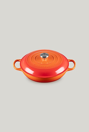 Signtature Cast Iron Shallow Casserole 30cm