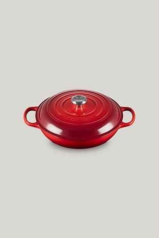 Signtature Cast Iron Shallow Casserole 30cm
