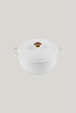 Signature Cast Iron Round Casserole 28cm