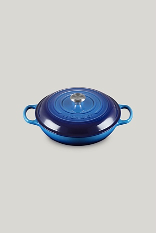 Signtature Cast Iron Shallow Casserole 30cm