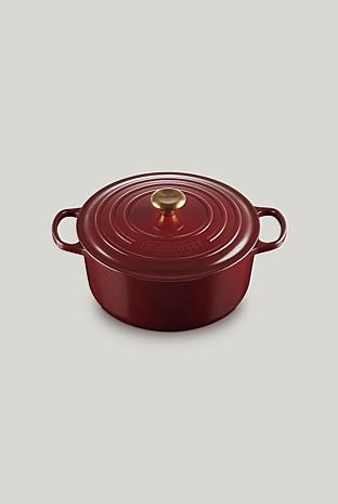 Signature Cast Iron Round Casserole 28cm
