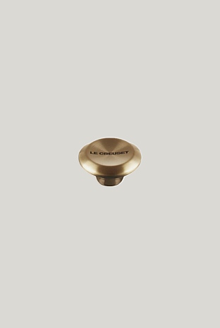 Light Gold Knob 57mm Blister Pack