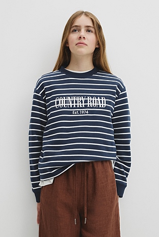 Teen Australian Cotton Relaxed Heritage Sweat
