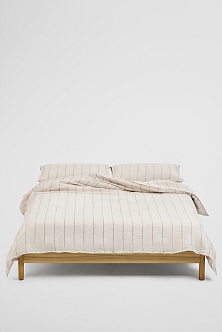 Skye Linen Queen Quilt Cover
