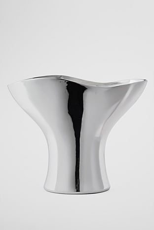 Pela Large Metallic Vase