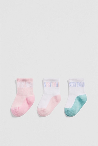 Heritage Quarter Sock Pack of 3