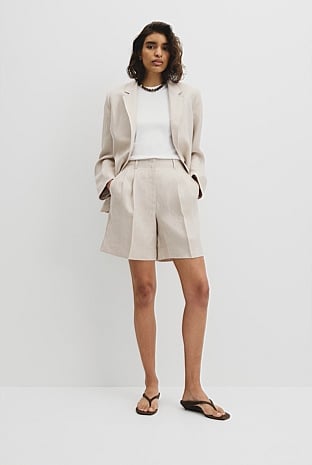 Longline Linen Short