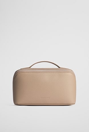 Branded Detail Medium Convertible Cosmetic Case